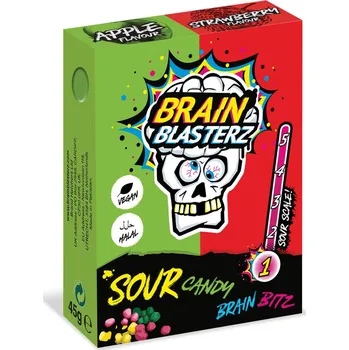 Bonbon Brain Blasterz Apple & Strawberry 45g