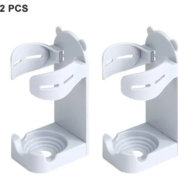 Zubní kartáček Stojan na zubní kartáček | držák na elektrický kartáček, různé barvy - 2 šedé