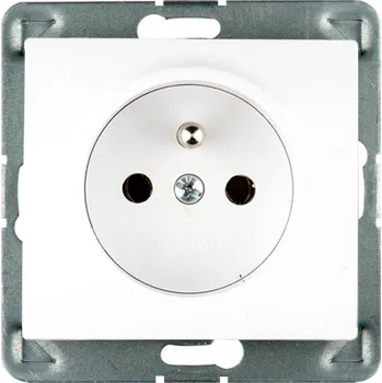 Elektrická zásuvka Bílá nástěnná Elektrická Zásuvka Polmark