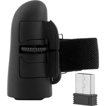 Bezdrátová USB optická mini myš 1600 dpi | Počítačové příslušenství - Černý