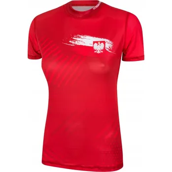 Dámské tričko Tričko POLSKO PRIME ČERVENÉ XL EXTREME HOBBY