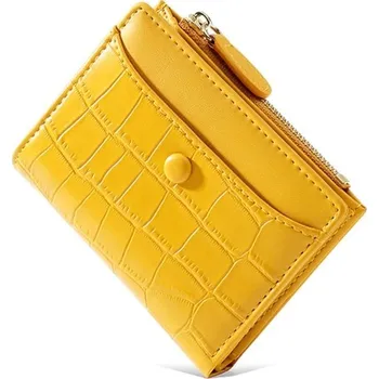 Dámská malá peněženka | peněženka stylová - Žluť
