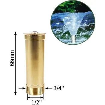 Zahradní dekorace Fontánová tryska do zahrady | zahradní fontána, vodní tryska - S6