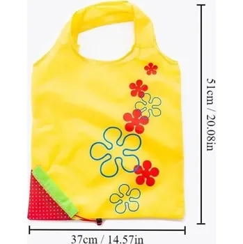 Kabelka Skládací nylonová dámská taška | Kabelka nákupní - 1ks žlutá