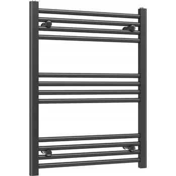 Radiátor Koupelnový radiátor vodní Gamma 370 W 600 x 800 mm černý