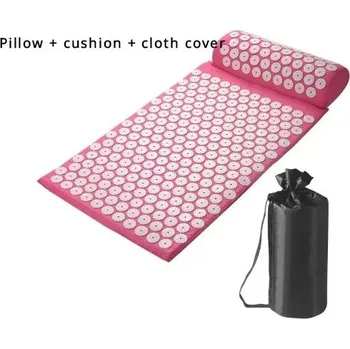 Akupresurní podložka Masážní podložka pro úlevu od bolesti | akupresurní podložka typu Pranamat - červená