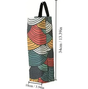 Úložný box Organizér na plastové tašky | úložný systém - 1ks motýl