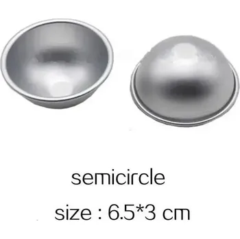 Forma na odlévání Hliníková forma na koupelové bomby | Kovová forma na ruční výrobu - Č.3