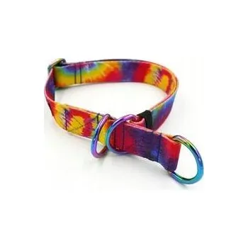 Obojek pro psa Polostahovací obojek Tie Dye L/XL