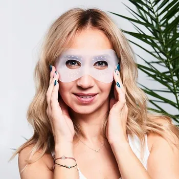 Pleťová maska Silikonová maska na oči bílá Yeye