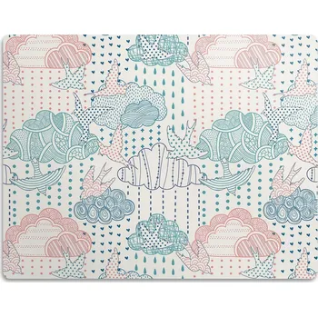 Miska pro psa Podložka pod misku Bluedecor vícebarevná 0 l