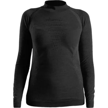 Dámské funkční tričko UYN FUSYON BIOTECH UW SHIRT LG SLTURTLE NECK - černá L/XL