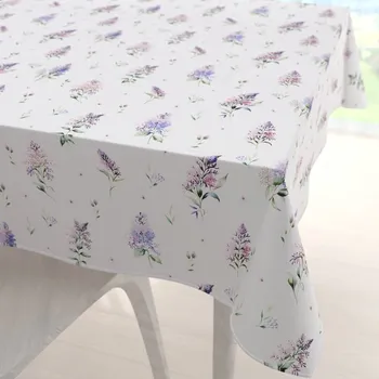 ubrus Teflonový čtvercový ubrus TF-105 Šeříky na bílém 40x40 cm