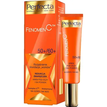 Pleťový krém Perfecta, Phenomenon C Rozjasňujúci očný krém eliminujúci vačky 50+/60+ 15ml