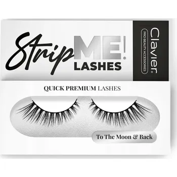 Umělé řasy Clavier Quick Premium Lashes To The Moon and Back 801 řasy na pásku