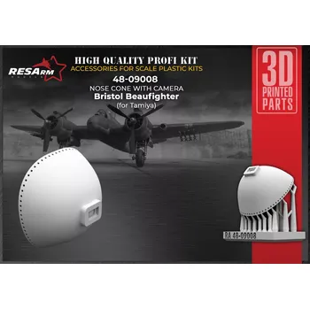 Plastikový model RESARM 1/48 Bristol Beaufighter Nose Cone w/ Camera (TAM)