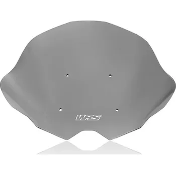 Motocyklové plexi / čelní plexi motocyklu WRS VERZE SPORT KT011FS pro KTM DUKE 890 / 790 / R rok 2020-2024 barva tmavě kouřová, výška plexi 28,5 cm (Vyrobené z vysoce kvalitního plexiskla PMMA)
