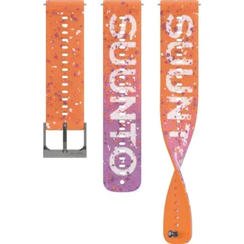 Řemínek na hodinky Silikonový řemínek Suunto 22mm (pro Suunto Race, Race S, Vertical aj.) oranžový, Quick Release