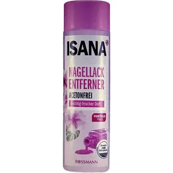 Odlakovač nehtů Isana odlakovač na nehty bez acetonu