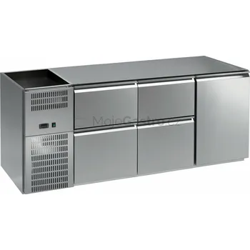 Stůl barový REGS 314N 3sekce linie 700 (bez chl.vany)