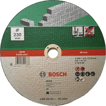 Řezný kotouč Bosch Řezací kotouč 230 x 3,0 x 22,23 mm na kámen