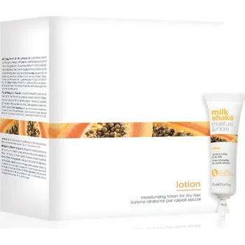 milk_shake® Moisture & More Lotion hydratační mléko pro suché vlasy 12x12 ml