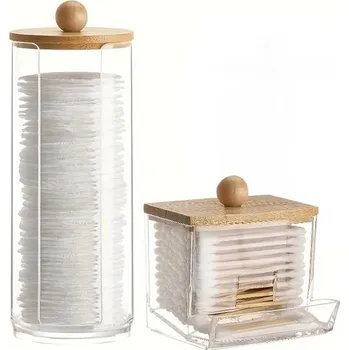 Úložný box Držák na vatové tampony a tyčinky | Úložný box, Koupelnový organizér - 2KS A