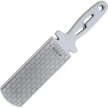 Ostřič nožů s diamantovým broušením | Kuchyňské doplňky - Bílý,27,5x5,5