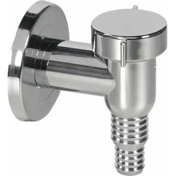 Sifon Nástěnný pračkový sifon chrom DIAMOND 32 mm