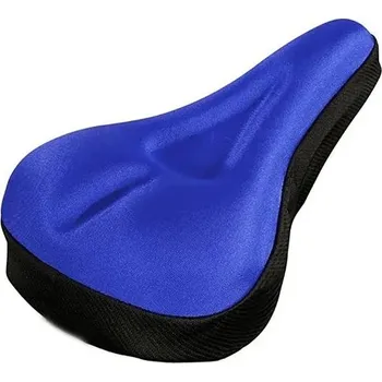 Sedlo na kolo Pohodlné gelové sedlo na kolo | Cyklistické potřeby - 01 modrá