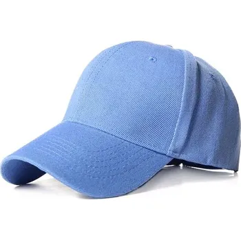 Kšiltovka Baseballová čepice unisex | letní kšiltovka - nebesky modrá,Nastavitelný