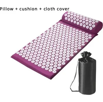 Akupresurní podložka Masážní podložka pro úlevu od bolesti | akupresurní podložka typu Pranamat - Fialová