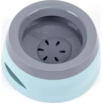 Miska pro psa Miska pro psy a kočky proti rozlití - modrý,18,9 x 15,3 x 8 cm