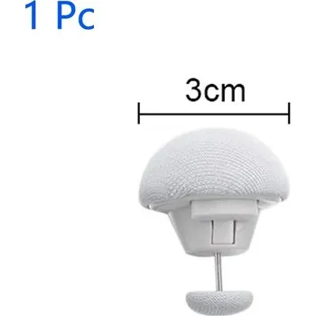 Povlečení Klip na povlečení protiskluzový | Držák na přikrývku, Zajišťovací klip - 1 ks bílá