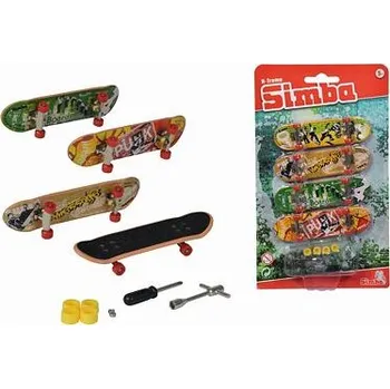 Figurka Prstový skateboard set 4 ks