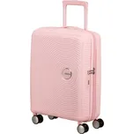 Cestovní kufr na čtyřech kolečkách. American Tourister SOUNDBOX SPINNER 55 EXP Pastel Pink (8959) 4288var16388