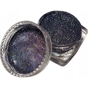 Efekt hvězdného prachu - stříbrný pyl na zdobení nehtů