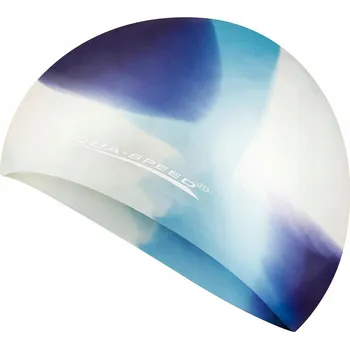Plavecká čepice pro dospělé Silikonová Aqua Speed vícebarevná