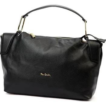 Kabelka Kožená kabelka Pierre Cardin 55091 FRZ DOLLARO - černá