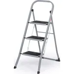 Ocelové skládací schůdky, 710 mm, 3 stupně