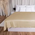 Sametový přehoz na postel Velvet Premium SVP-006 Pískově béžový 200x220 cm