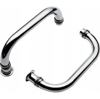 Madlo do koupelny DRŽÁK KLIKA MADLO PRO SPRCHOVÉ KOUTY 14,5CM 145MM SANNIT NEREZOVÝ