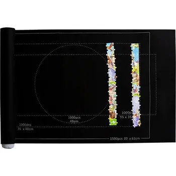 Puzzle Puzzle koberec pro 1500 dílků | podložka na puzzle - Pouze černá deka