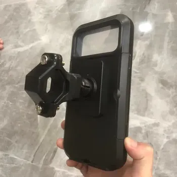 360° otočný voděodolný držák telefonu na motorku a kolo | cyklo příslušenství - styl B