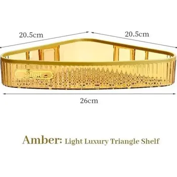 police Plastová závěsná police koupelnová kuchyňská | Úložné police, Regály - Jantarový trojúhelník