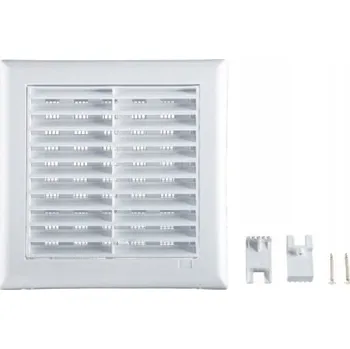 Větrací mřížka VENTILAČNÍ MŘÍŽKA 14x14 cm S POSUVNOU ŽALUZIÍ hydroland