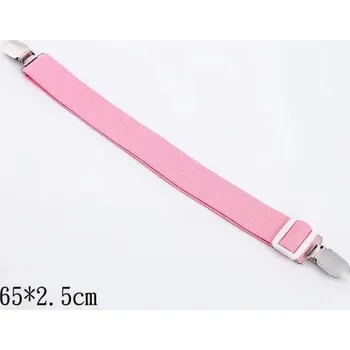 Prostěradlo Držák prostěradla s nastavitelnými klipy | popruhy na matraci - růžový