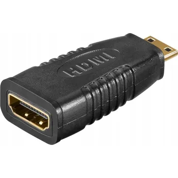 Video kabel Microconnect HDM19F19MC Adaptér mini HDMI na HDMI, černý