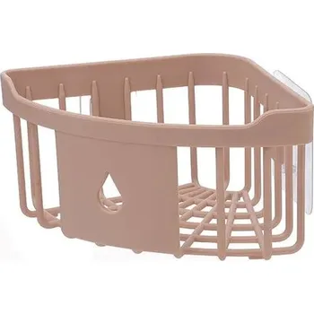 Koupelnový nábytek Koupelnová polička | Organizér do koupelny - růžový