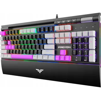 Klávesnice Herní klávesnice PREYON Long Scratch Outemu Brown Mechanická RGB